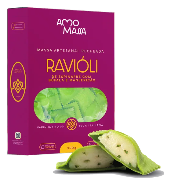 Ravióli de Espinafre